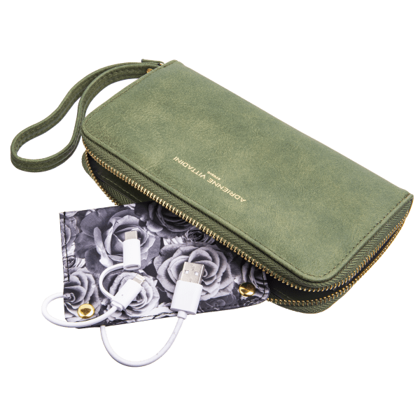 Adrienne Vittadini Charging Wristlet Wallet