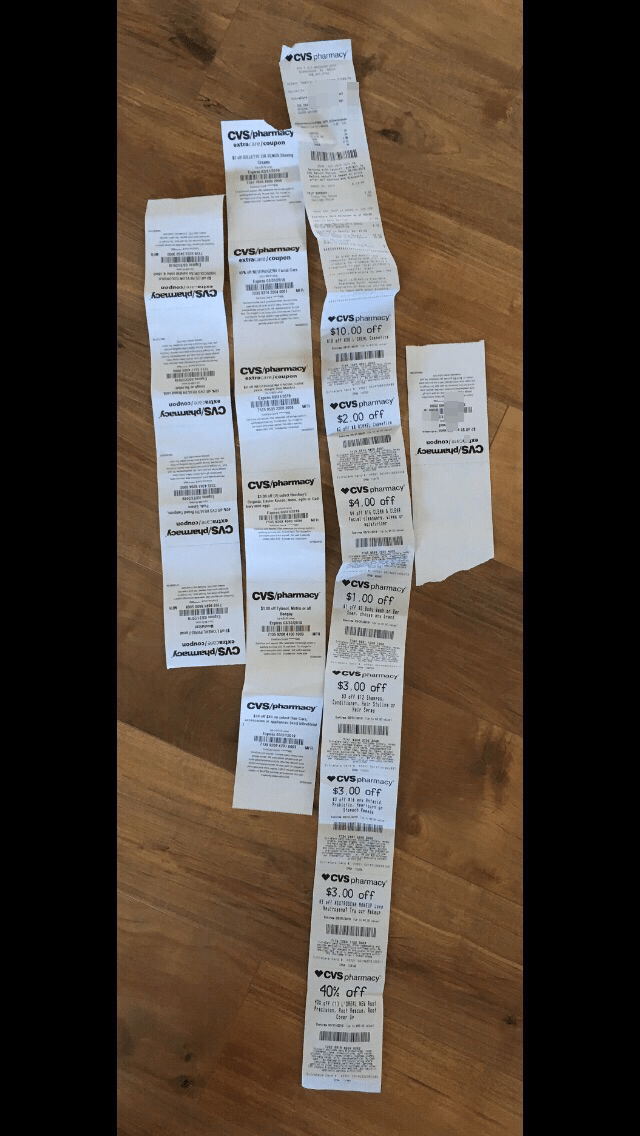 CVS Receipts