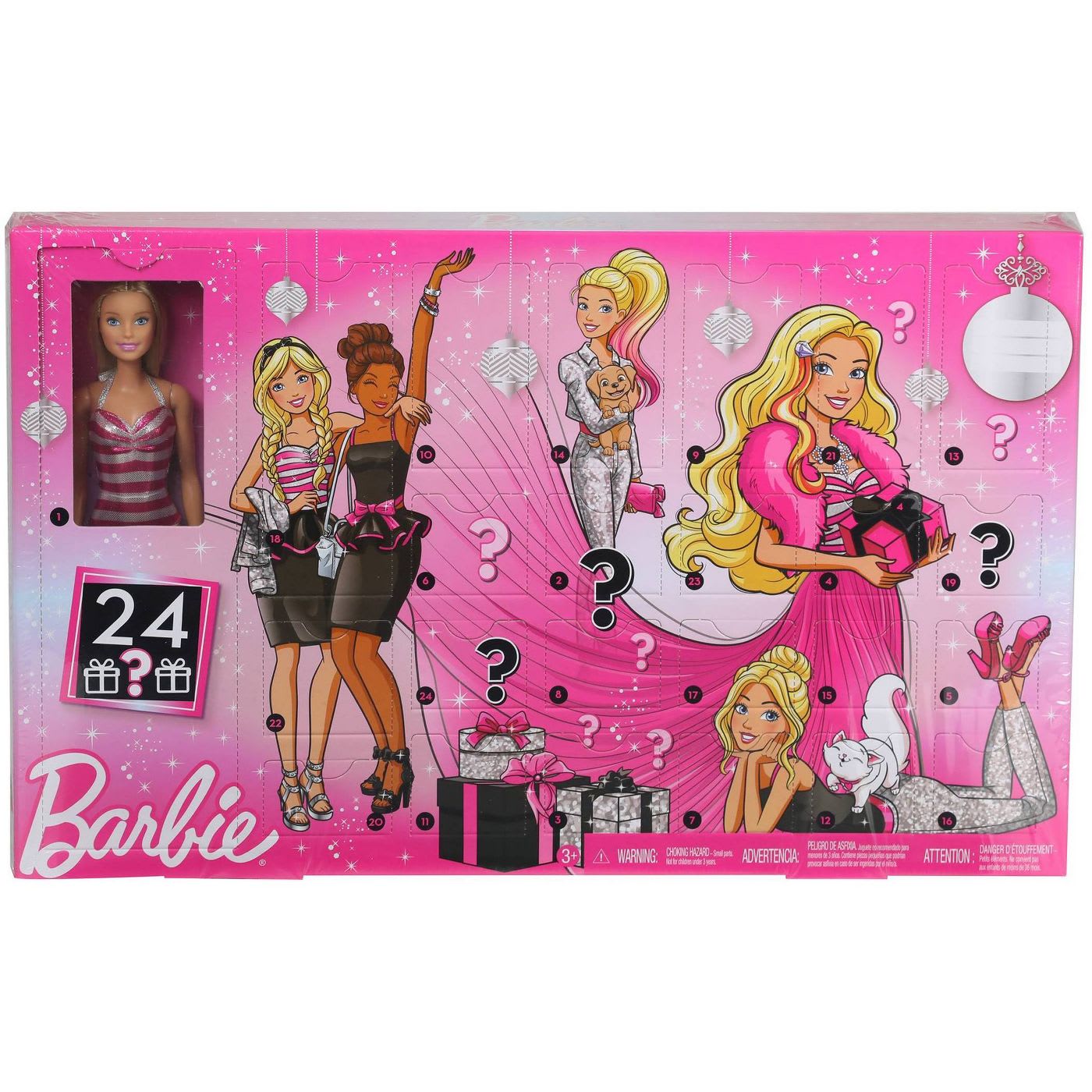 barbie advent calendar aldi