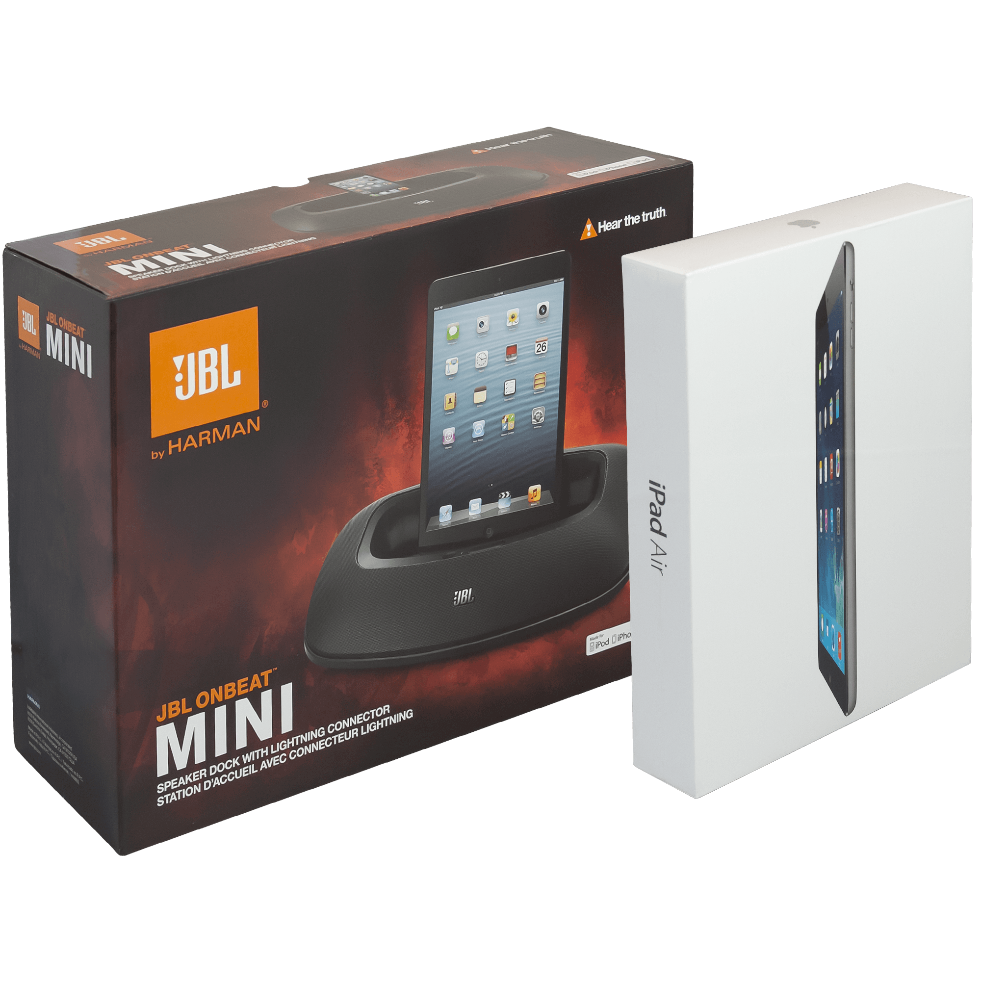 Meh JBL OnBeat Mini Speaker Dock & 16GB or 32GB iPad Air