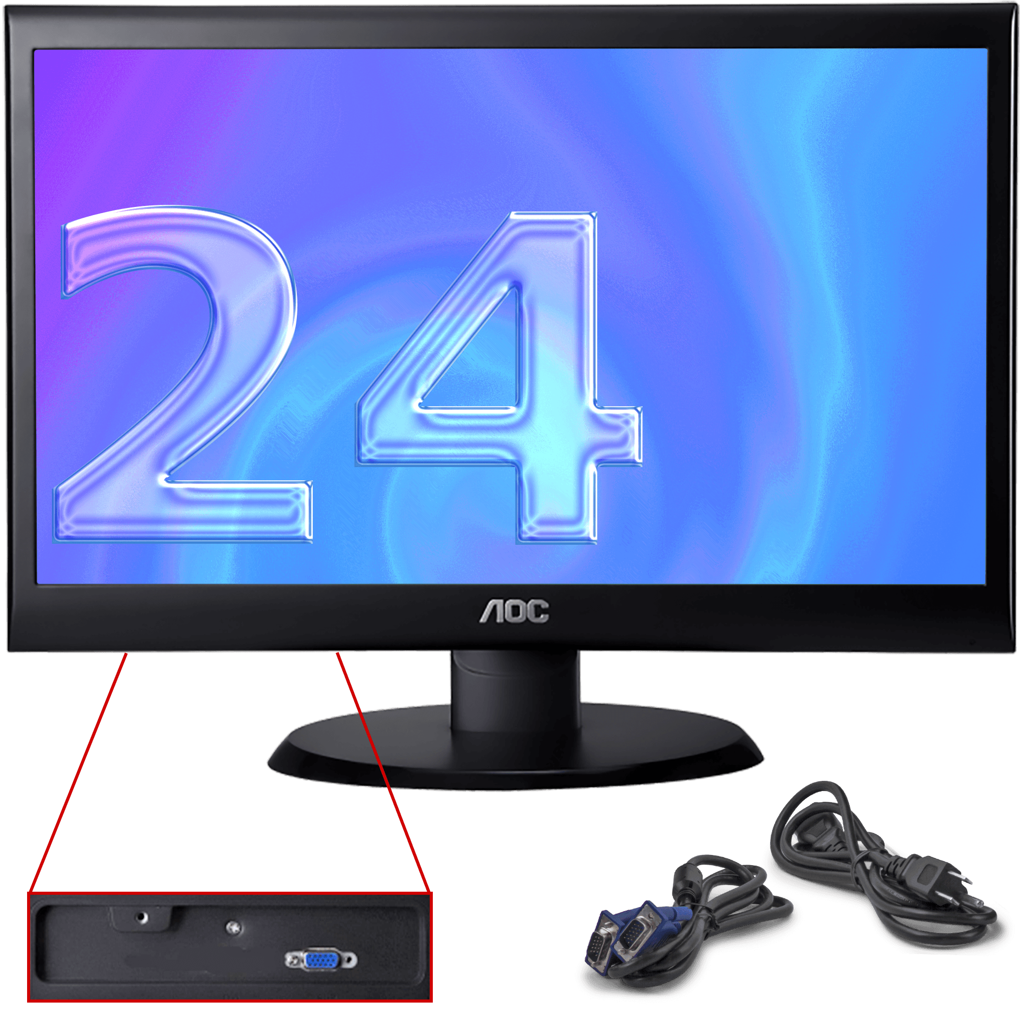 22" - 27" AOC Monitors (Refurbished)