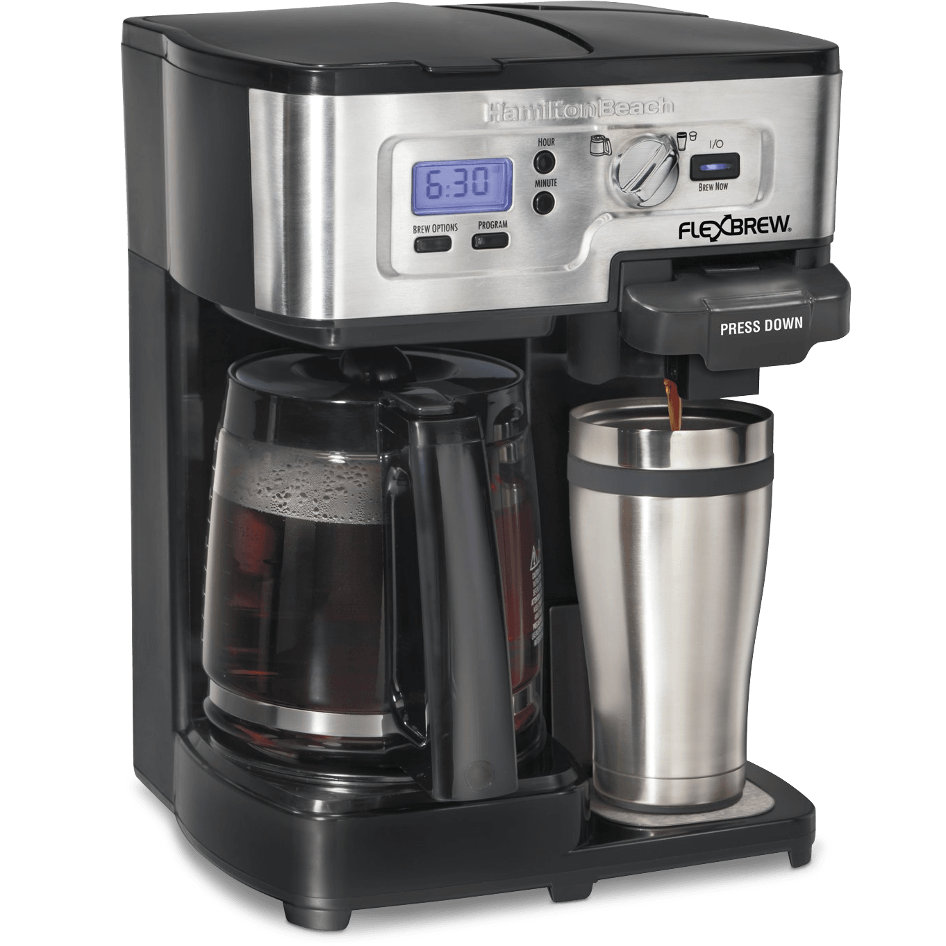 Hamilton Beach FlexBrew 2-Way Coffee Maker (Refurbished)