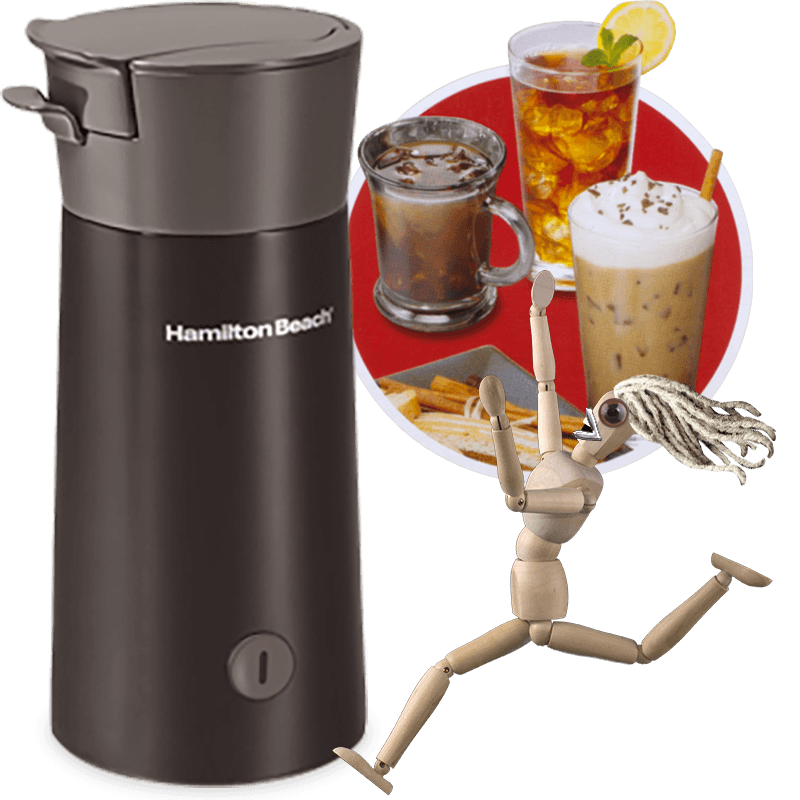Meh Hamilton Beach Personal Iced Coffee & Tea Brewer