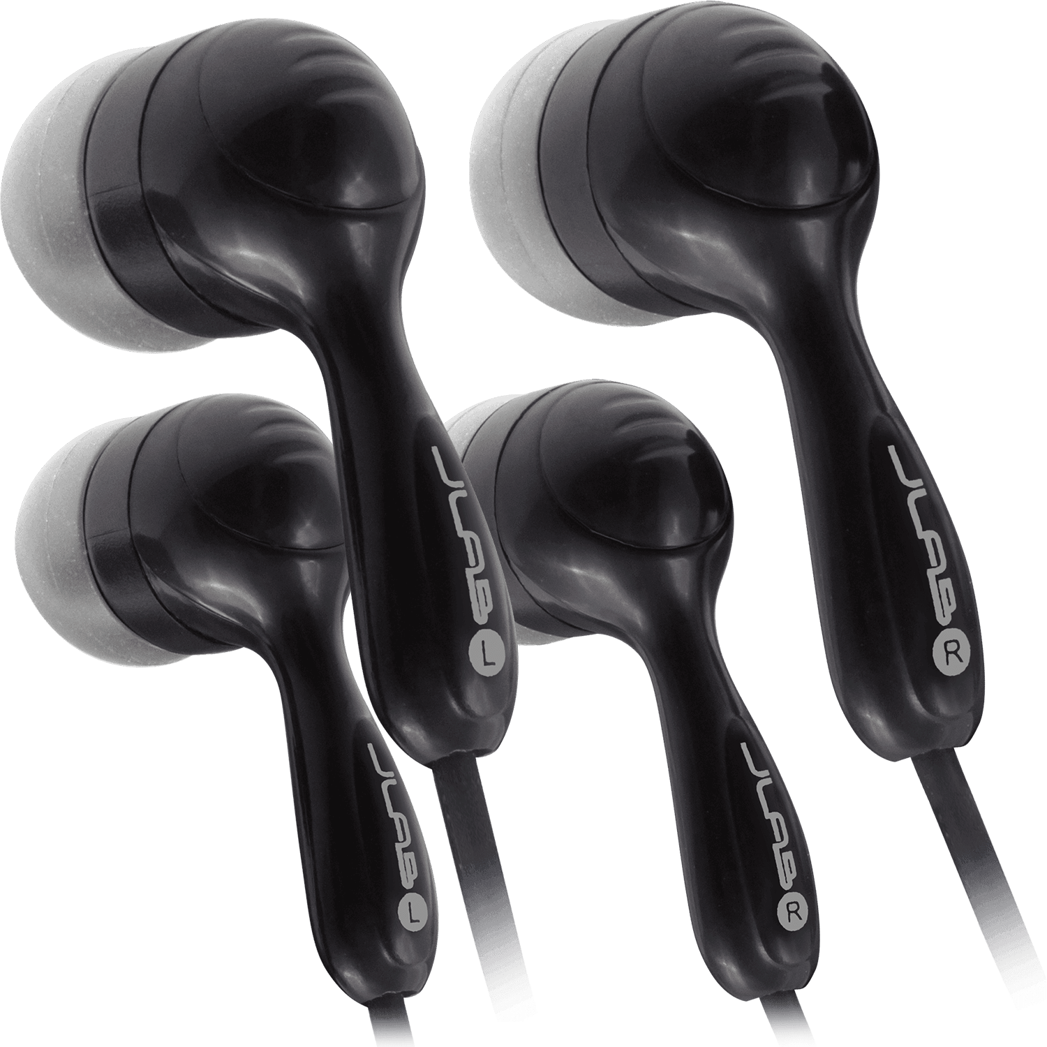 JLab Jbuds Hi-Fi Noise Reducing Earbuds - J5 Blue, Wired With 3.5mm Jack