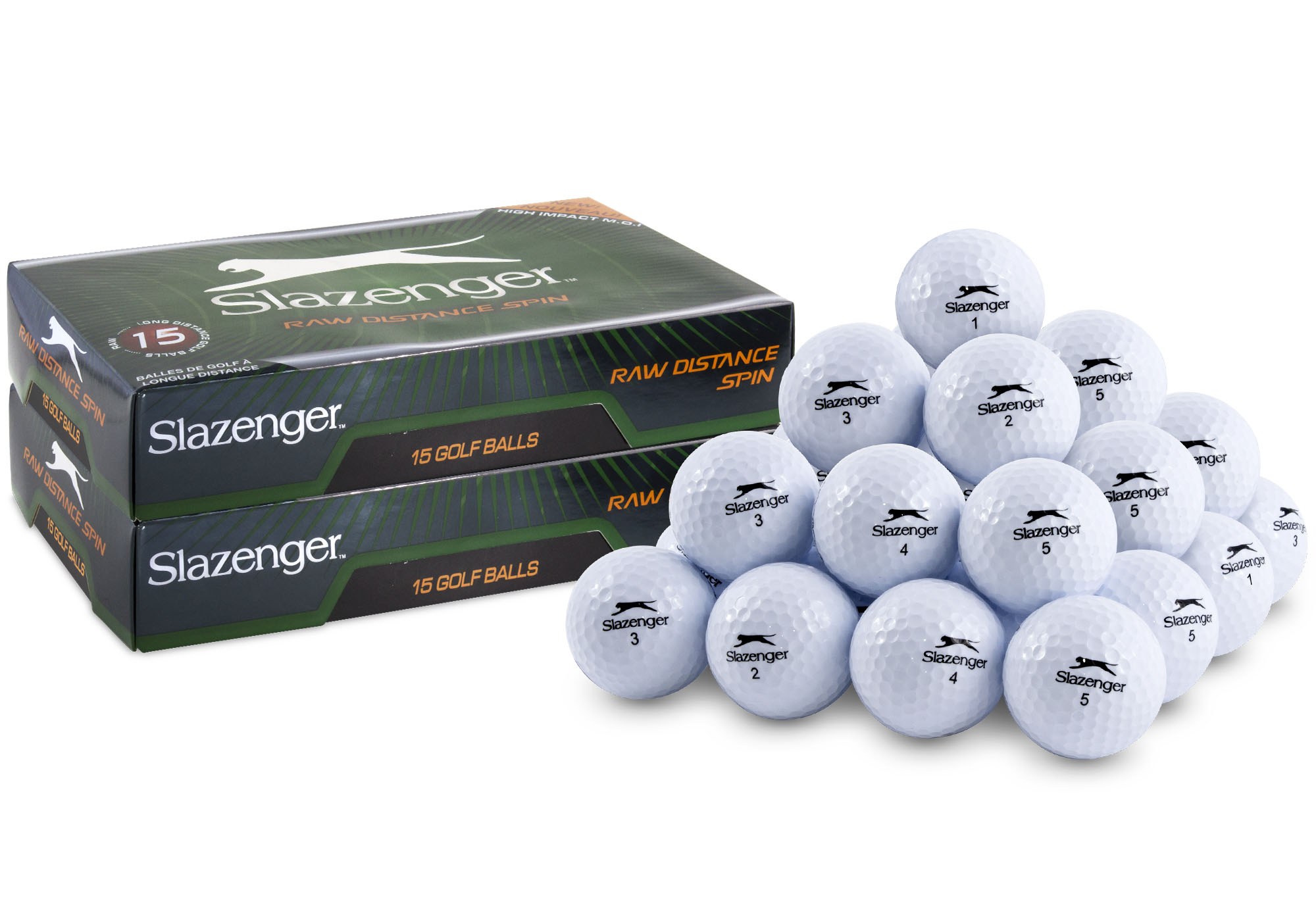 Meh 2forTuesday Slazenger Raw Distance Spin Golf Balls