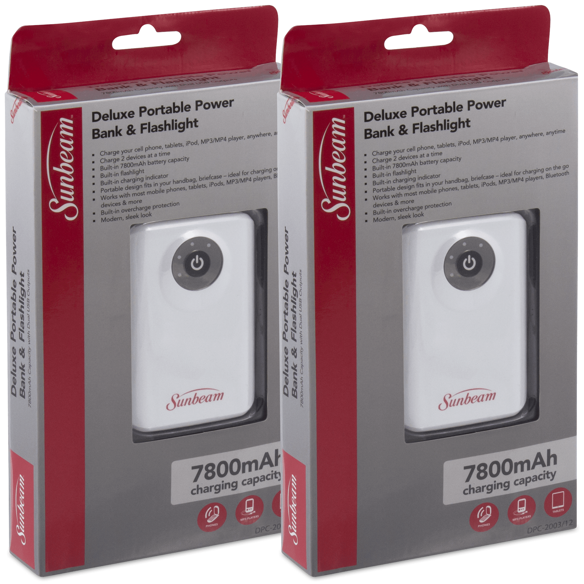 2forTuesday Sunbeam 7800mAh Power Banks