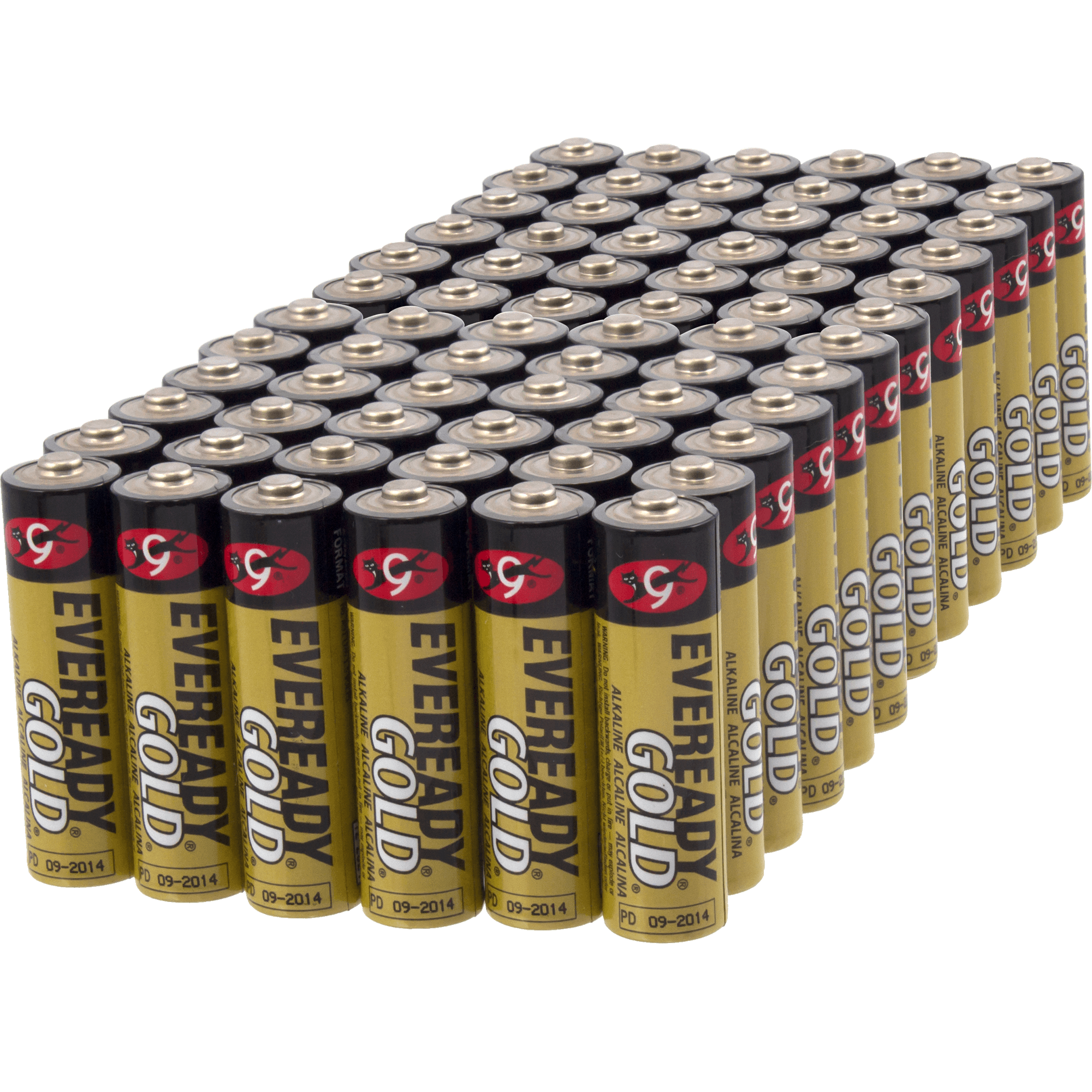 Meh Eveready Gold AA Alkaline Batteries (72Pack)