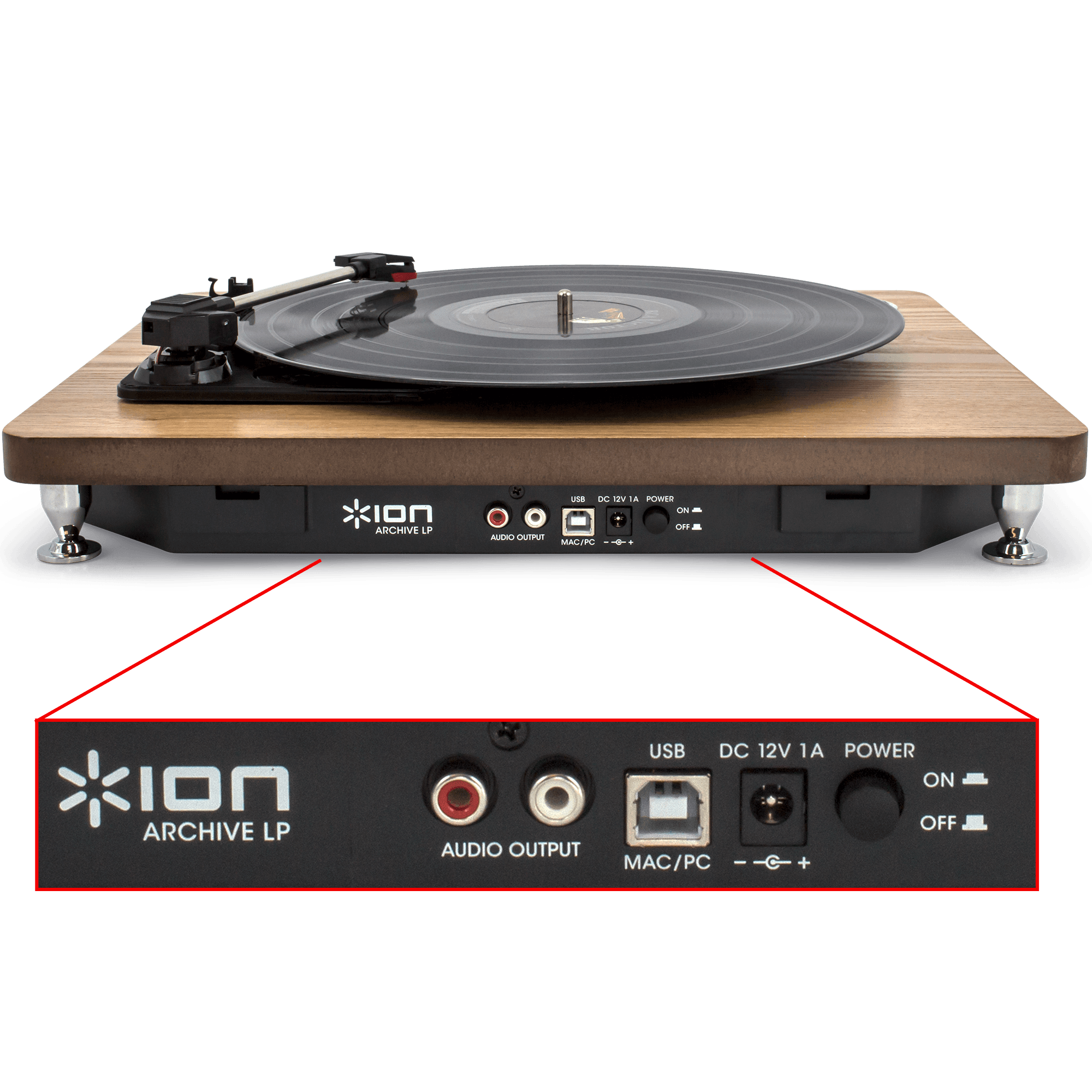 Meh: Ion Audio Archive LP Digital Turntable (Refurbished)