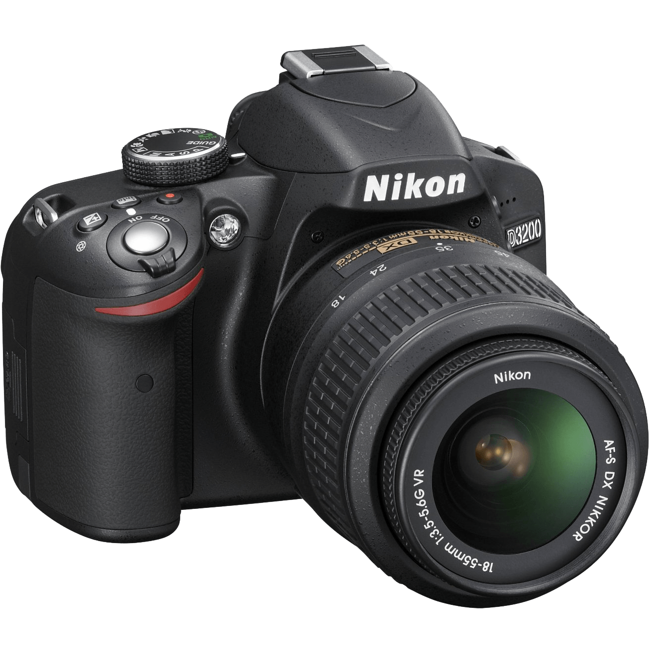 Nikon D3200 DSLR with 18‑55mm Lens