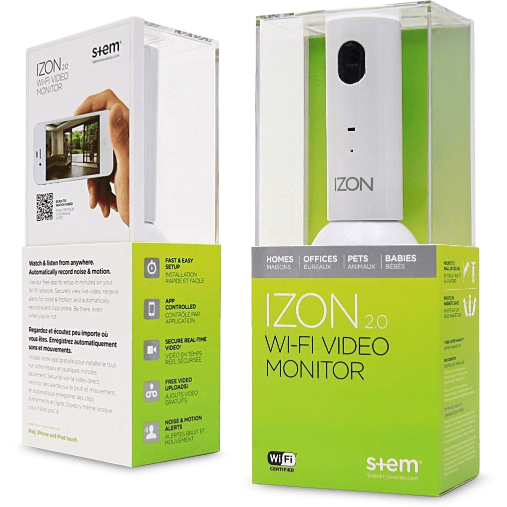 Izon 2.0 Wifi Video Monitor – Izon View: an inexpensive and effective ...