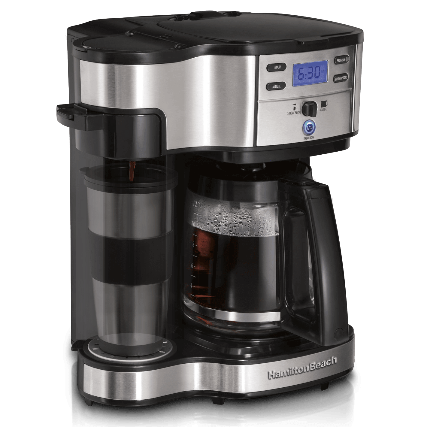 Meh Hamilton Beach 2Way Single Serve and Full Pot Coffee Maker
