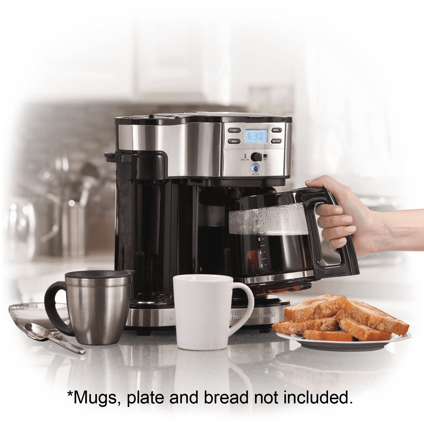 Hamilton Beach 2-Way Single Serve and Full Pot Coffee Maker