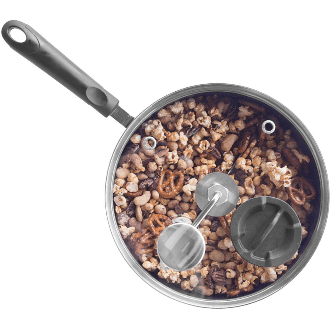 6 QT Whirley Pop Stainless Steel Popper - Yoder Popcorn