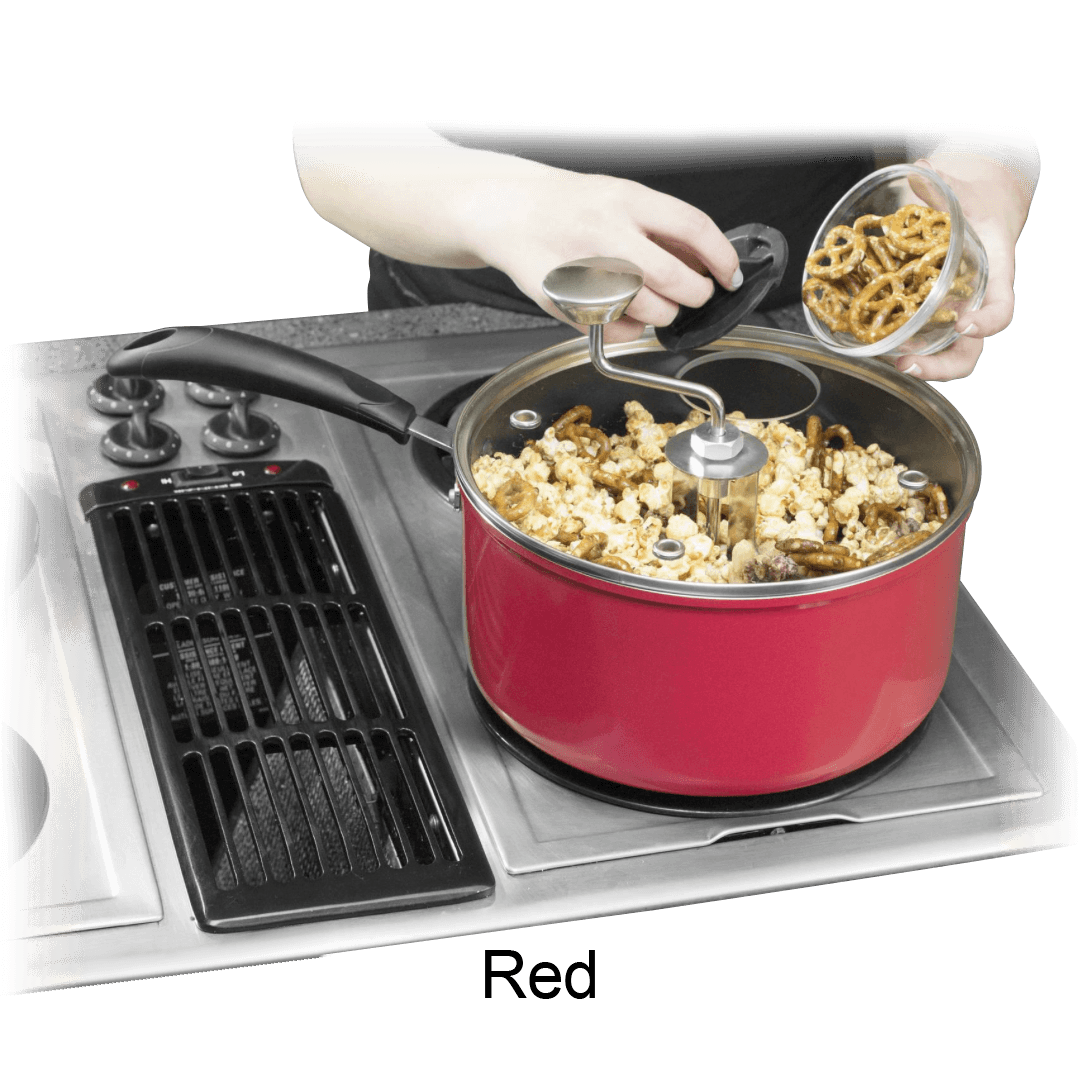 Zippy Pop 5.5-Quart Stovetop Popcorn Maker