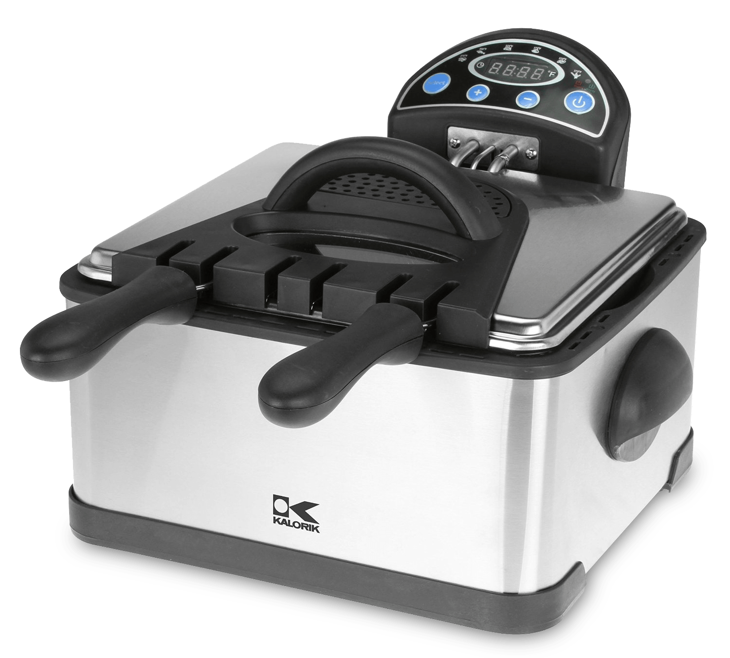 Meh Kalorik 4Quart Professional Style Triple Basket Deep Fryer