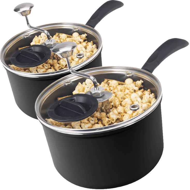 Zippy Pop 5.5-Quart Stovetop Popcorn Maker