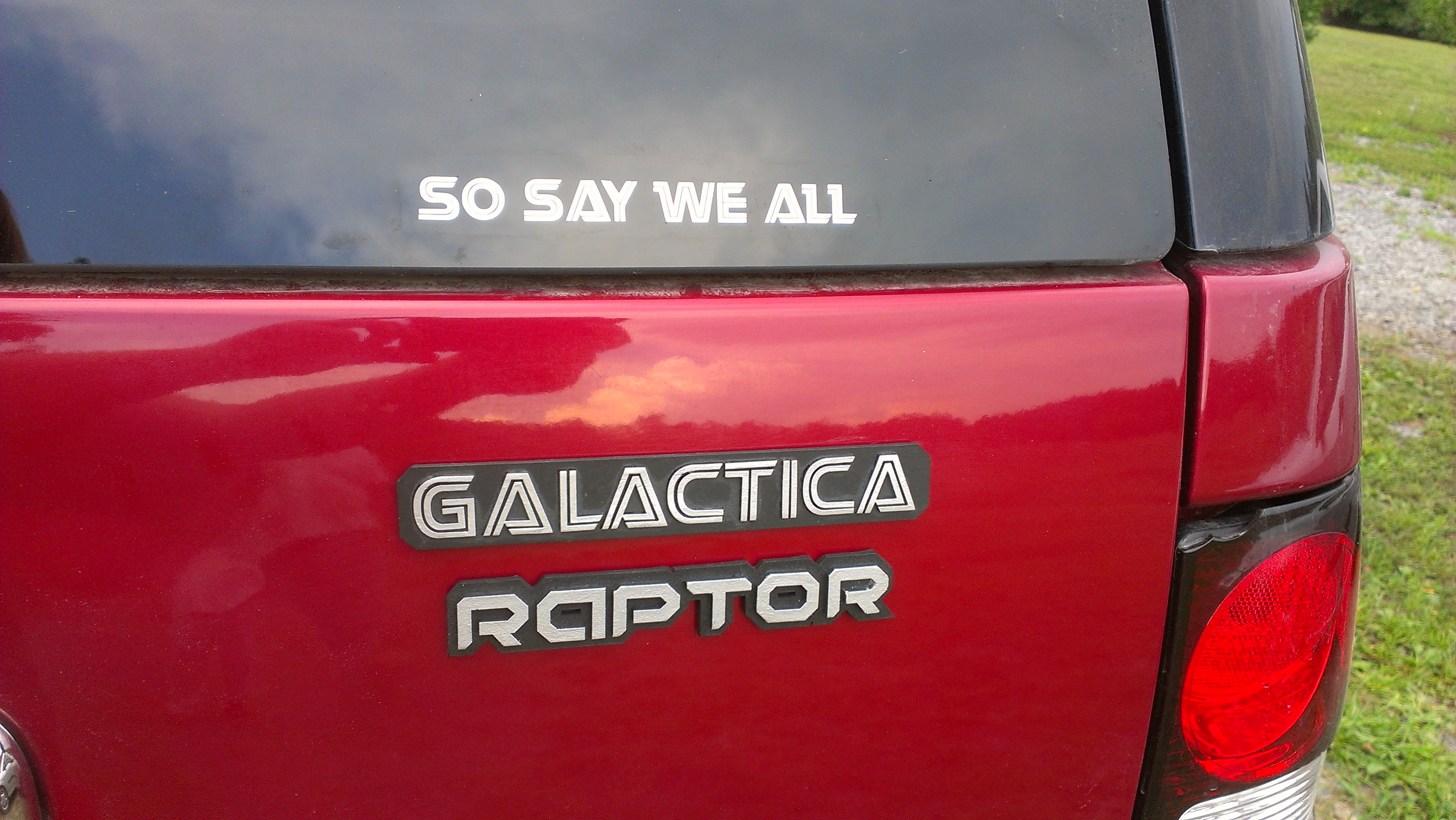 Do you put bumper stickers and/or window decals on your car?