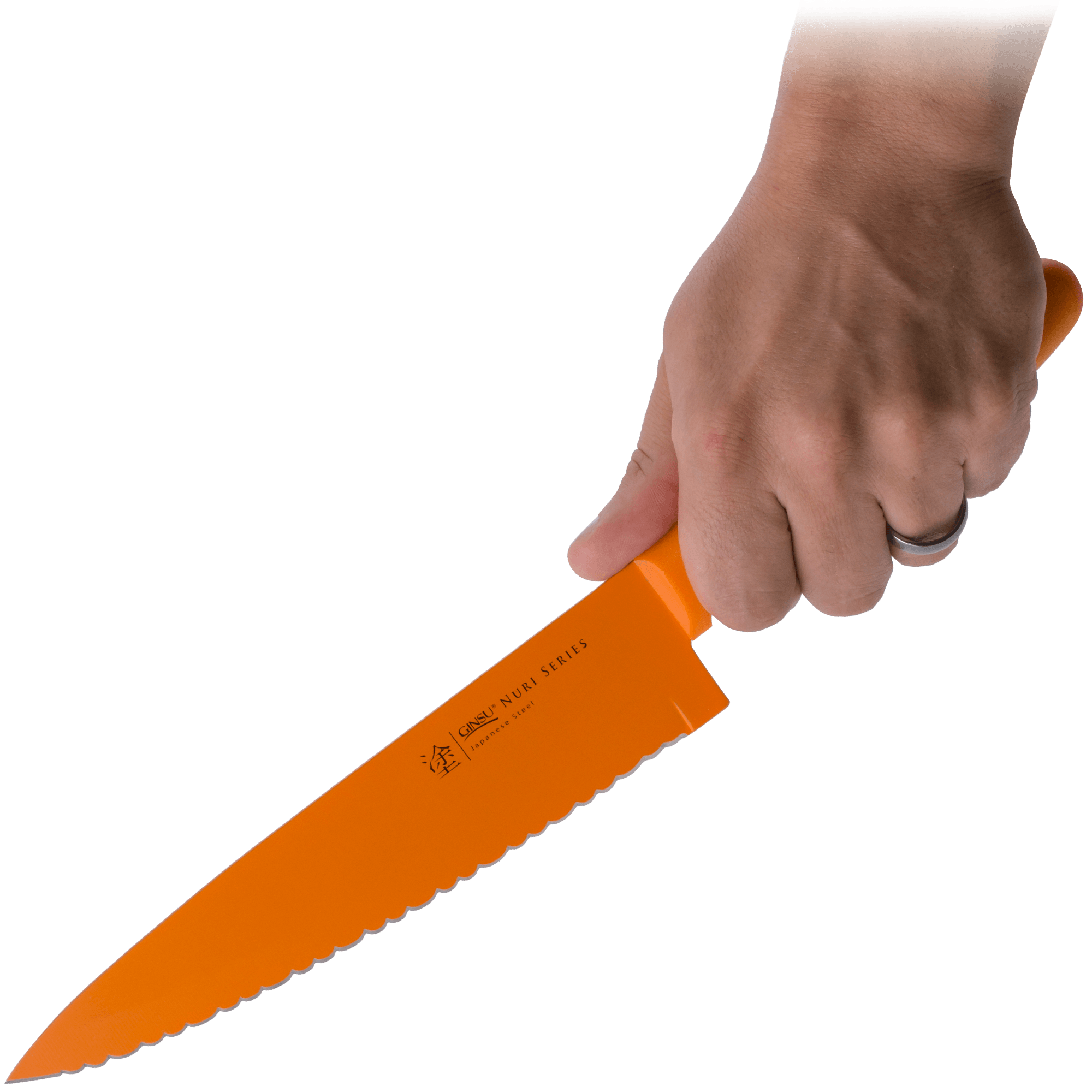 Кухонный нож оружие. Универсальный нож (Utility Knife). Рука с ножом на прозрачном фоне. Кухонный нож на прозрачном фоне.