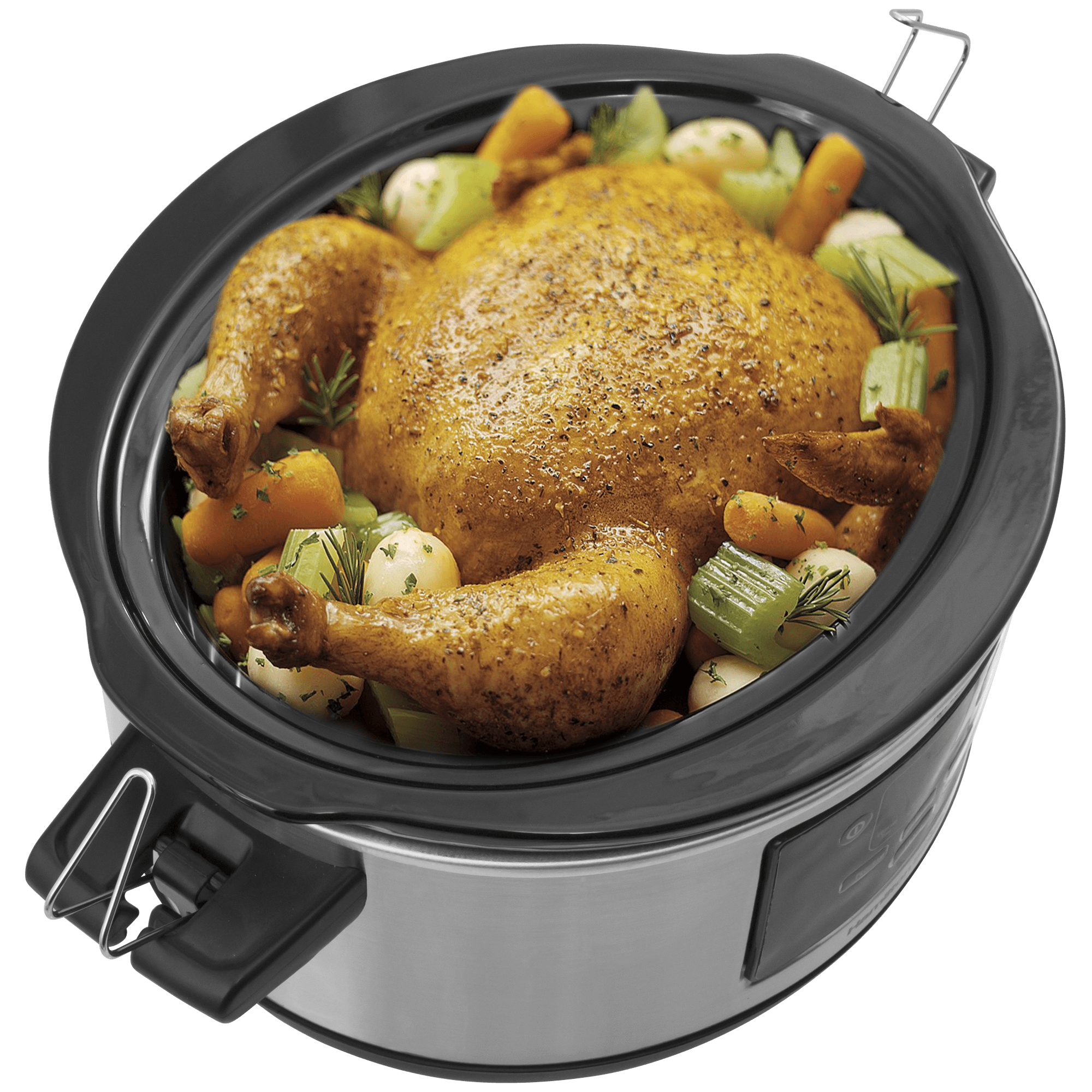Programmable Slow Cooker With Temperature Probe & Warmer (Refurbished)