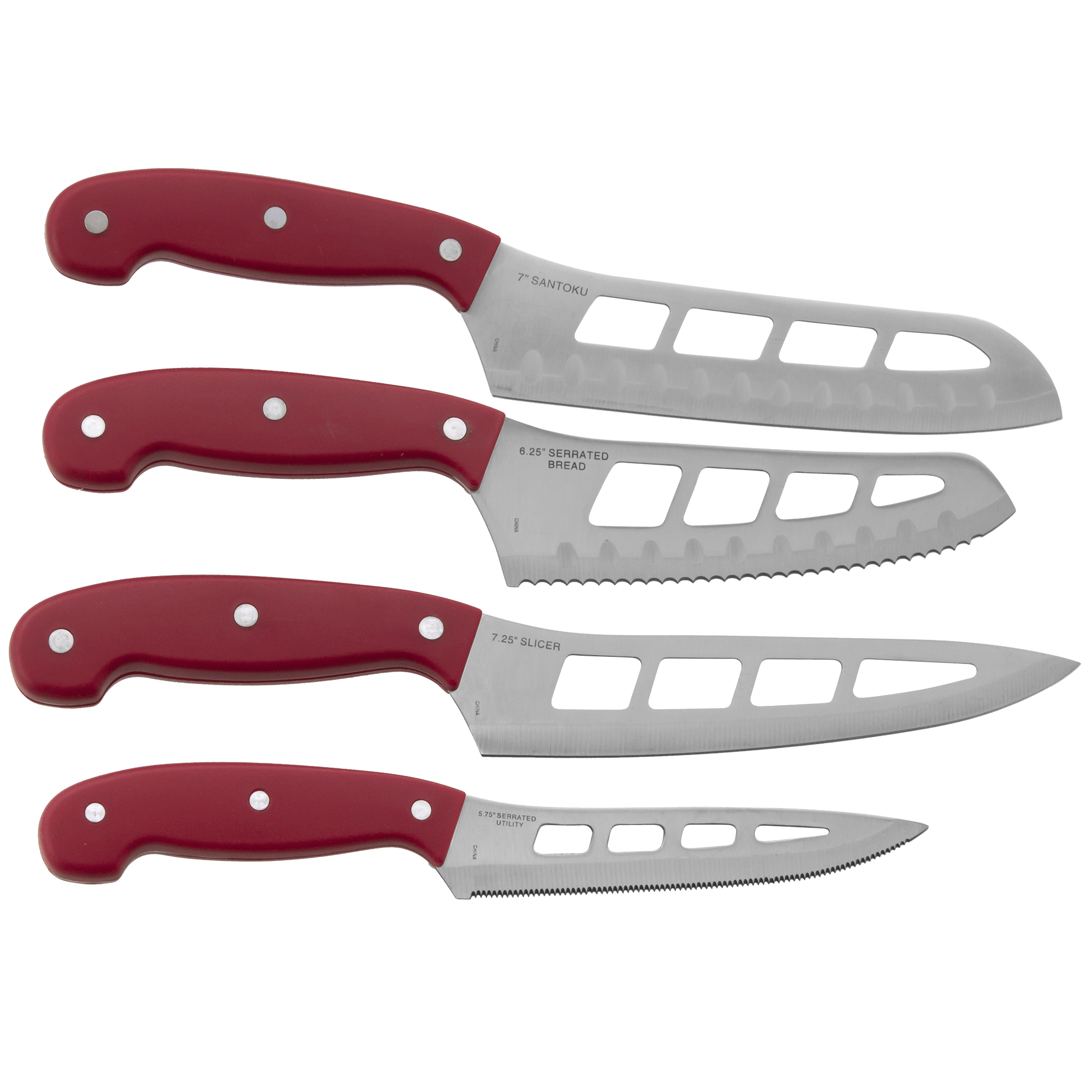 4-Piece Forged Steel Knife Set – Mad Hungry