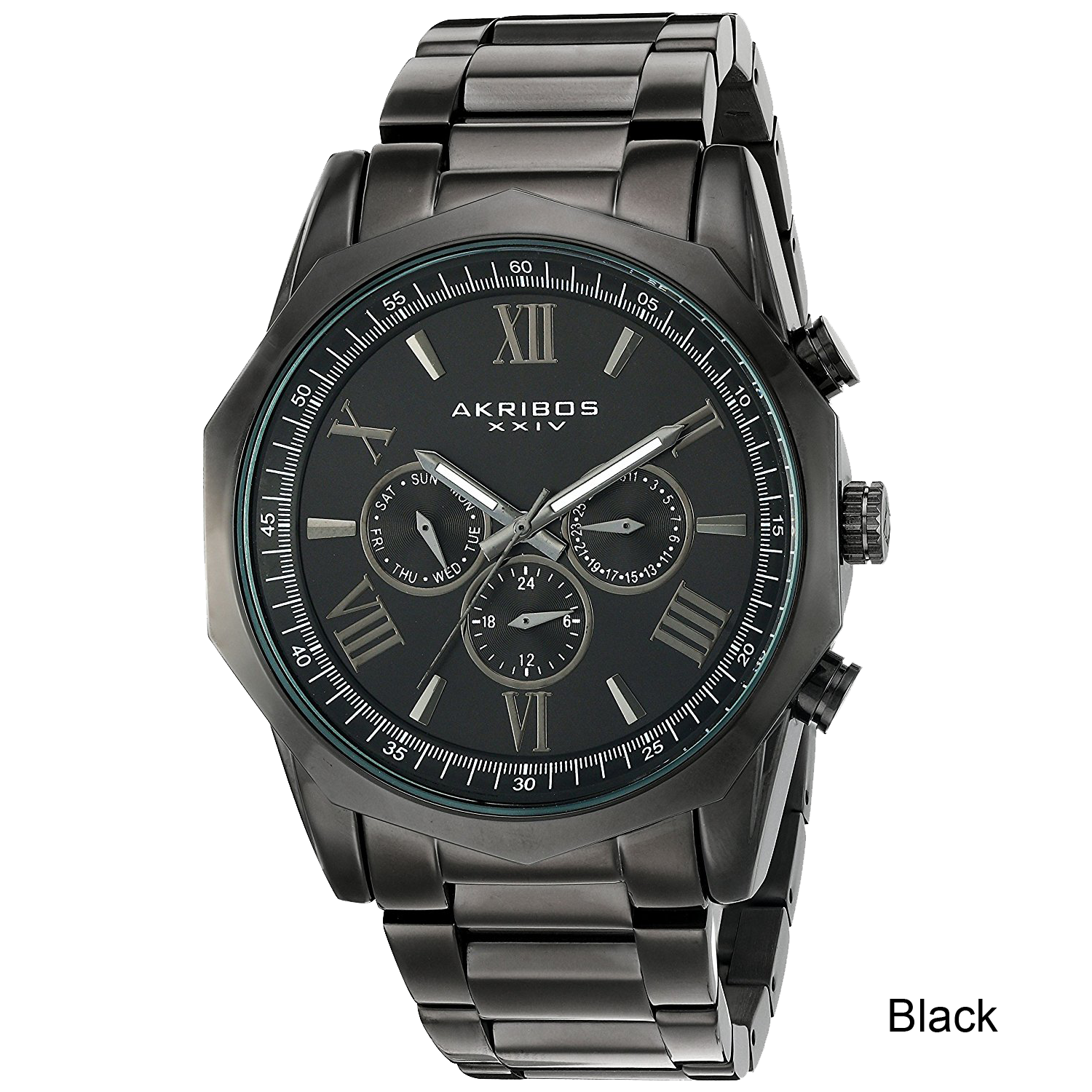 Meh: Akribos XXIV Men’s Swiss Quartz Multifunction Watches
