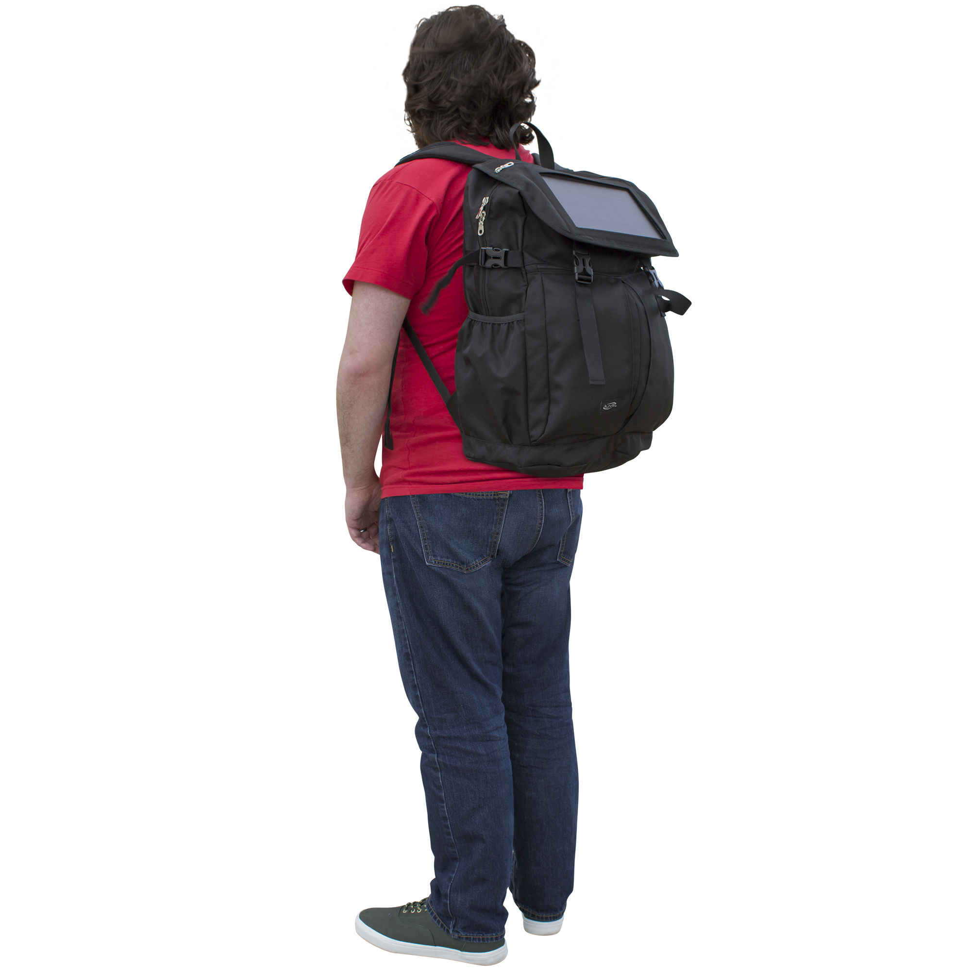 Meh iLive Solar Backpack with 4000mAh Power Bank