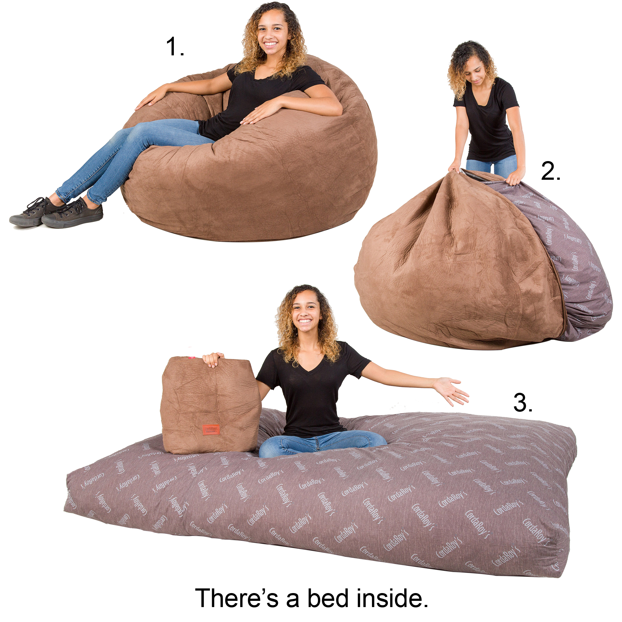 corduroys bean bag bed