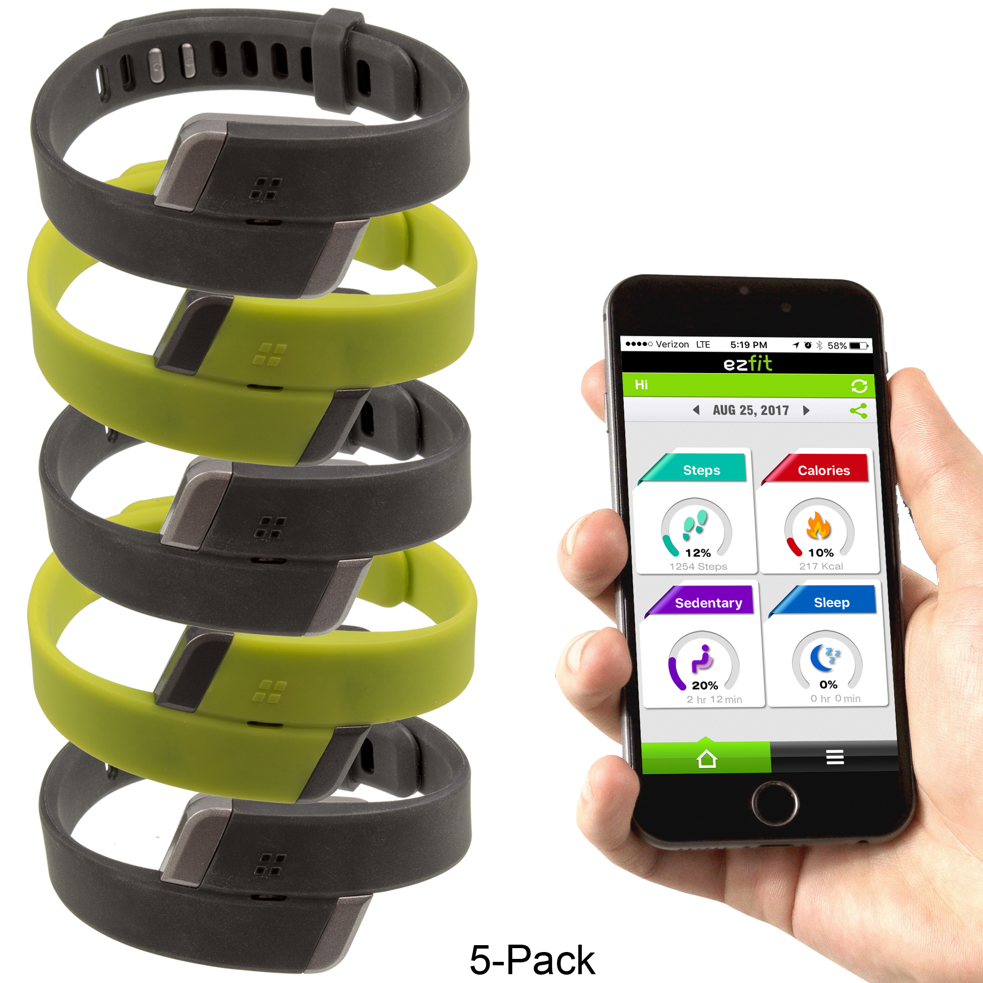 Meh 2Pack Silvercrest Activity Trackers