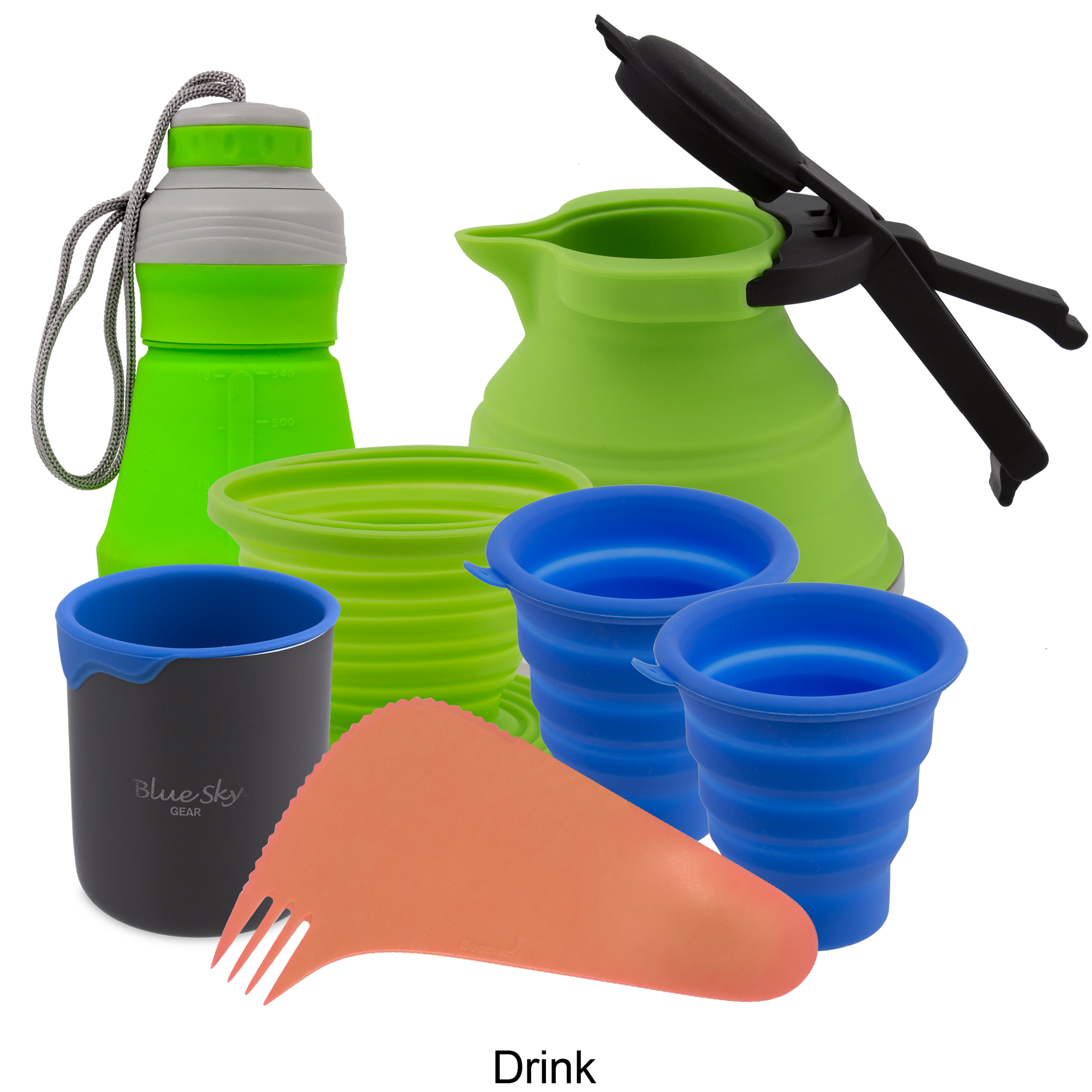 Green Blue Sky Gear FlexWare Kettle