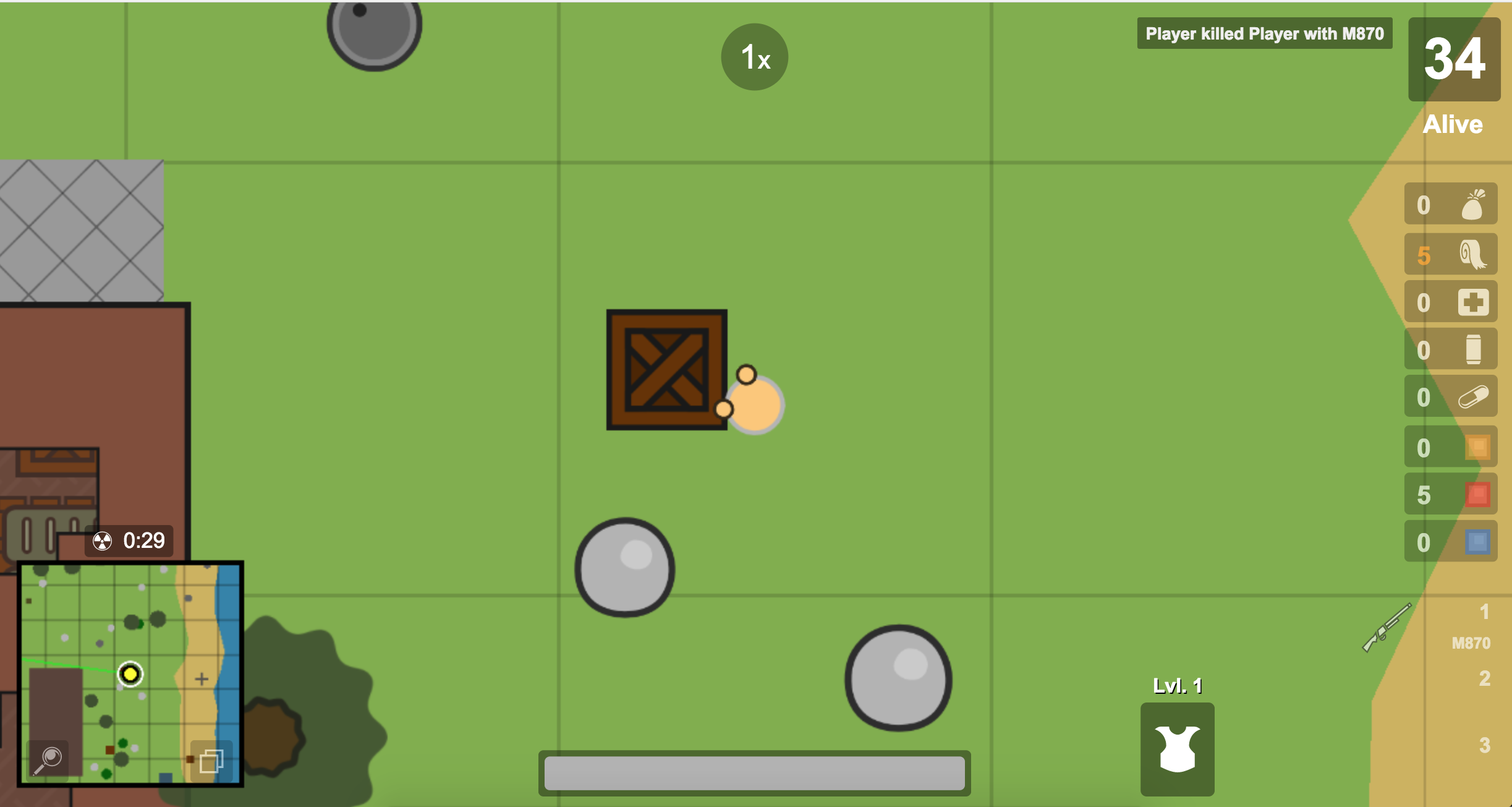 how to shoot in surviv.io