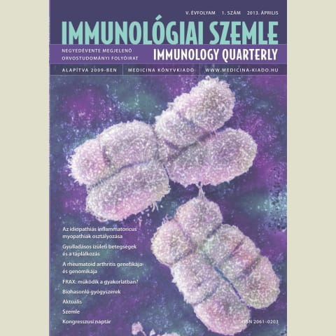 Immunológiai Szemle 2013/1. e-book