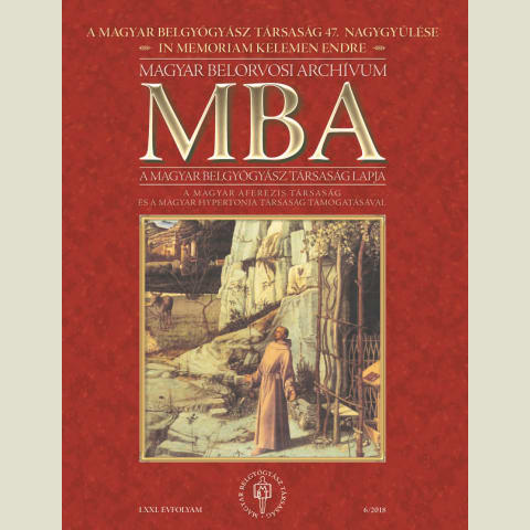 Magyar Belorvosi Archívum 2018/6. e-book