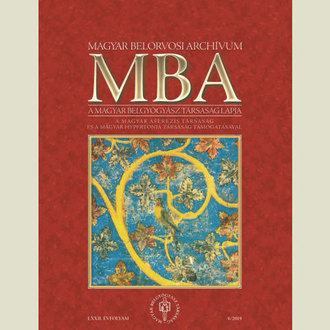 Magyar Belorvosi Archívum 2019/6. e-book
