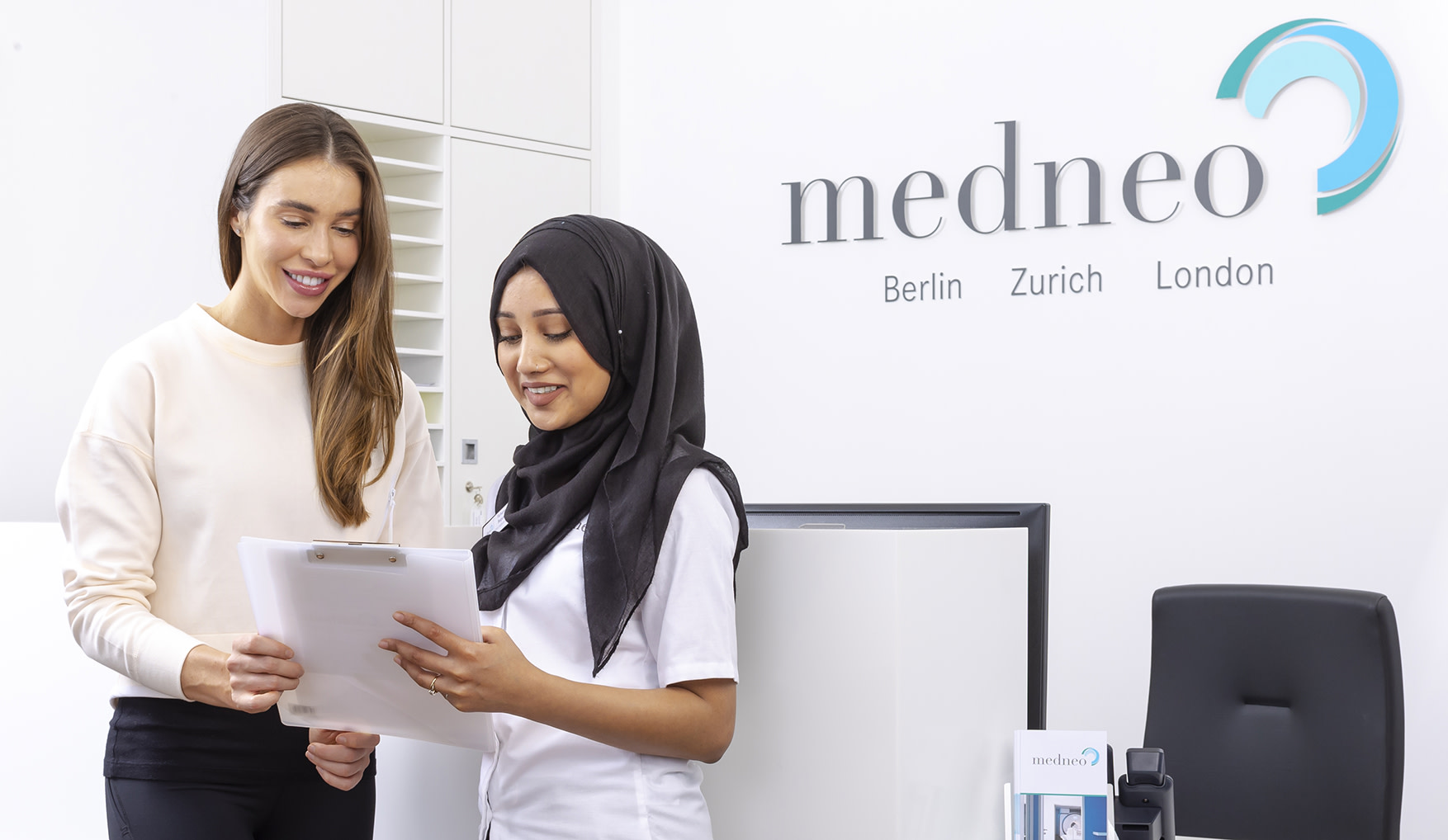 medneo UK Reception