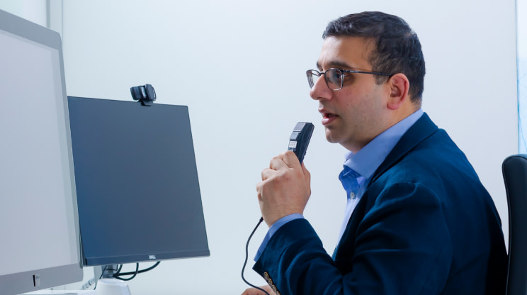 Clinician reporting in the control room