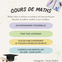 Professeur de maths, je m'engage pour vous aider à atteindre vos objectifs quelque soit la profondeur de vos difficultés