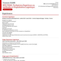 &Eacute;l&egrave;ve de terminale bac pro logistique