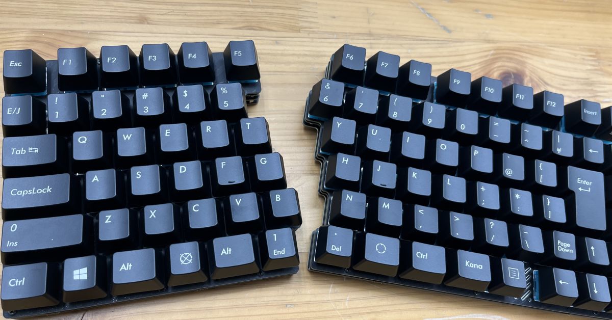 自作キーボードを作った感動を共有したい
