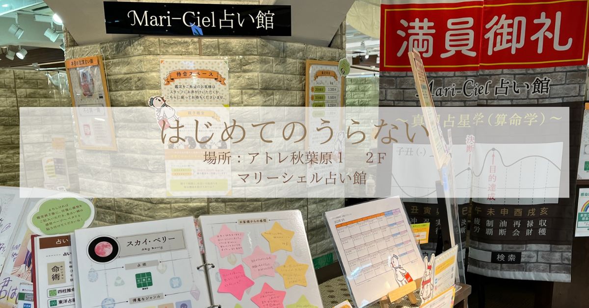 占いで、会社や仕事のことを分析した結果をお話ししましょう。