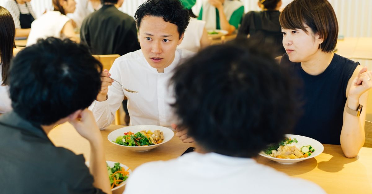 表参道でお話できる方!ランチ食べながら、仕事や人生について語りましょう。