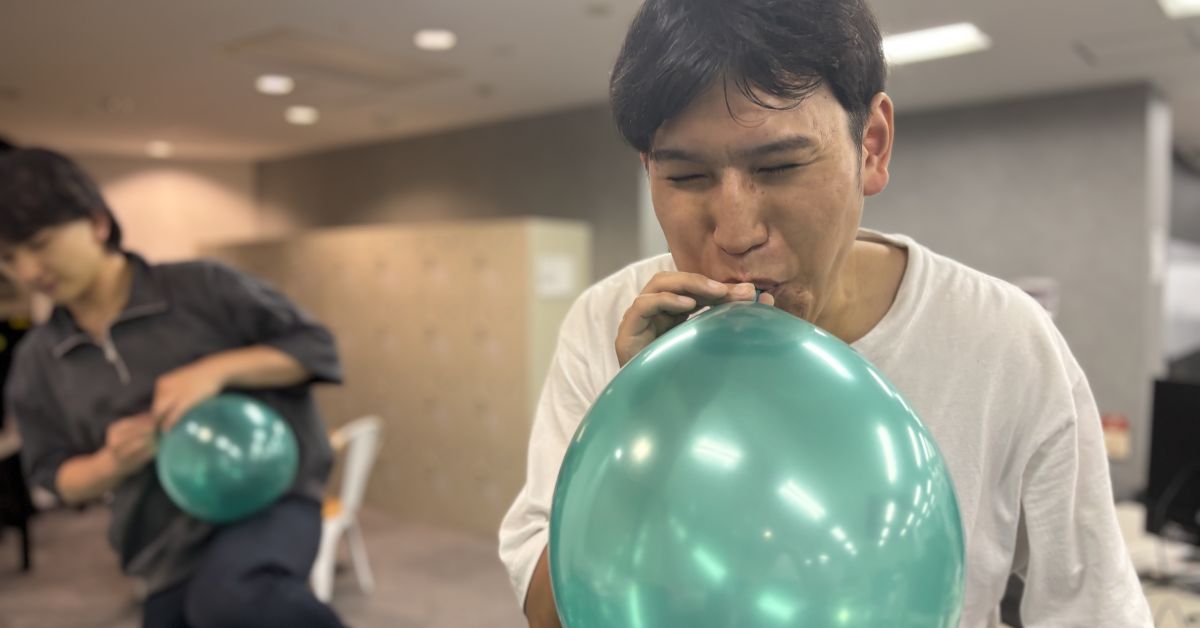 「文化祭のように熱く働こう」を掲げて、本当に文化祭してます笑