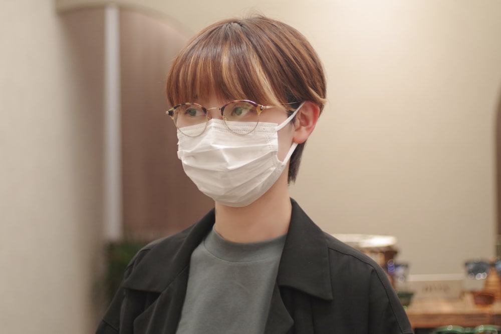 MASUNAGA since 1905 GRACE col.#35 MOSAIC/GP 日本製眼鏡フレーム