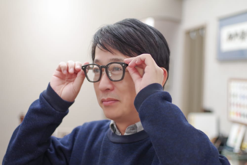 H-fusion エイチフュージョン HF-906 跳ね上げ眼鏡 日本製