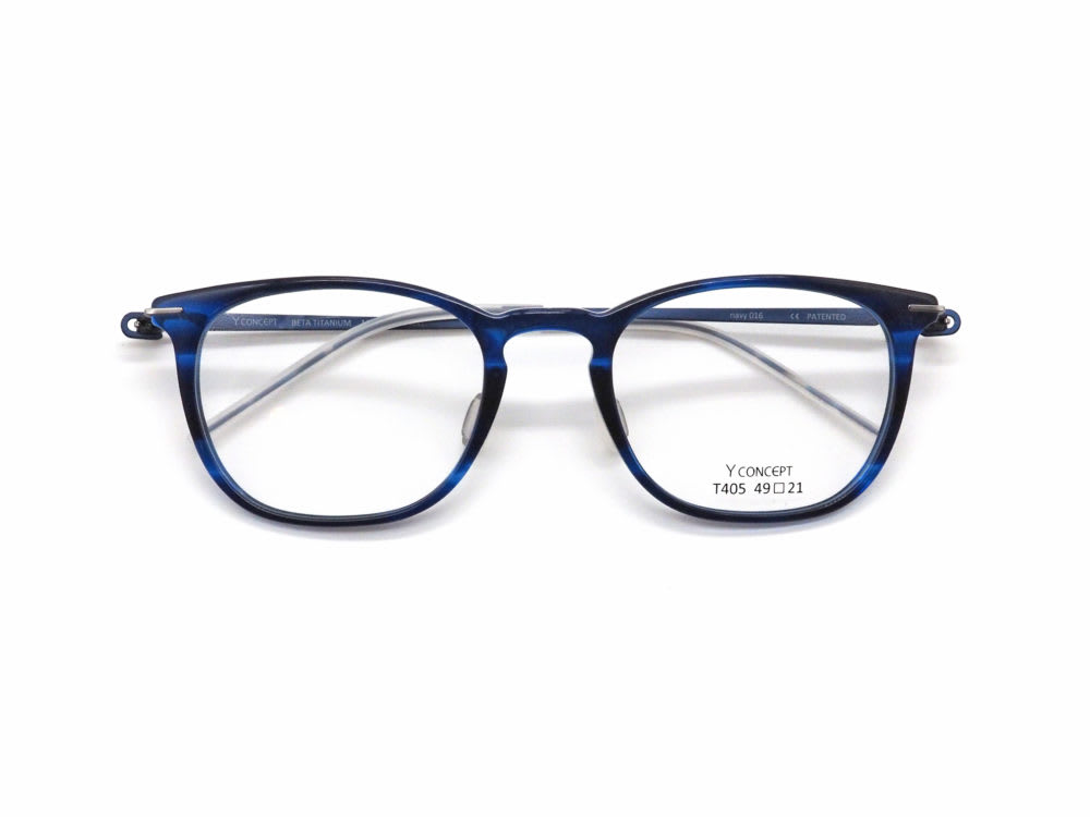 Y CONCEPT, T405 navy016 眼鏡工房久保田