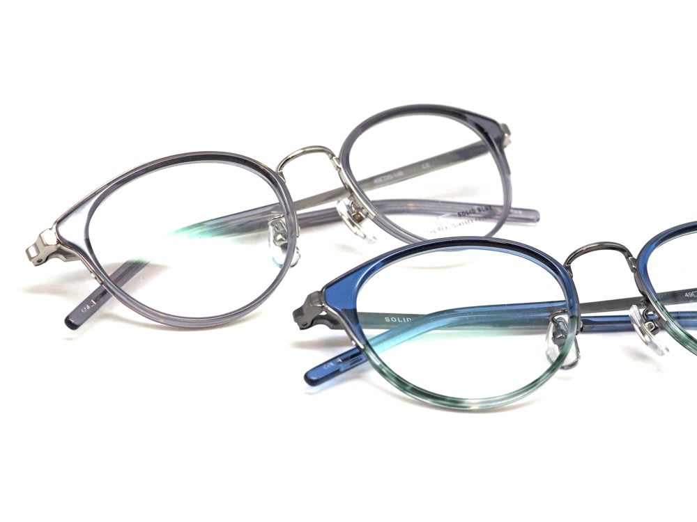 SOLID BLUE, S-236 眼鏡工房久保田
