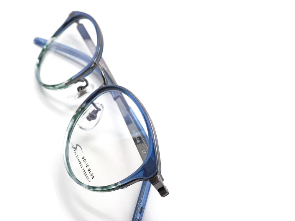 SOLID BLUE, S-236 col.4 眼鏡工房久保田