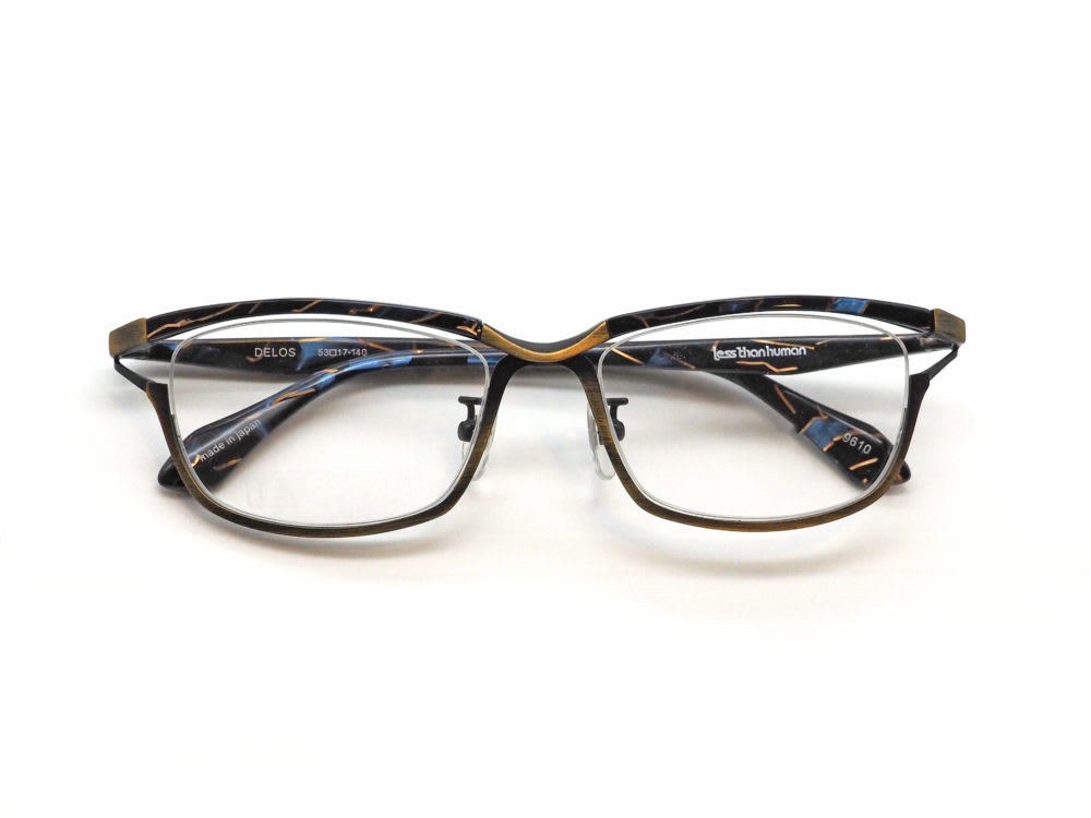 less than human, DELOS 眼鏡工房久保田