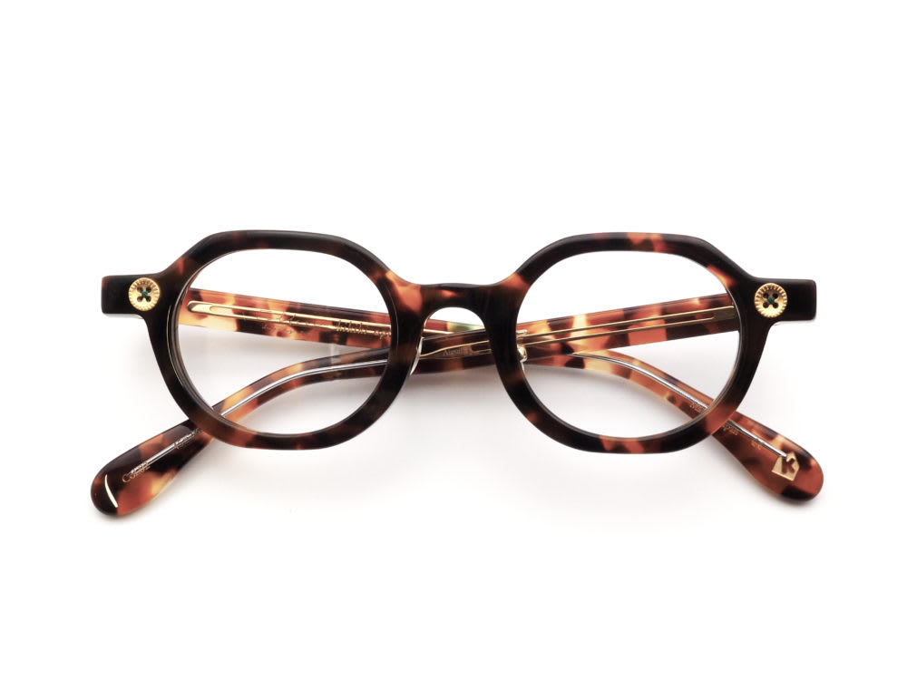 kikiki optique × Filton キキキオプティーク フィルトン コラボレーション眼鏡 KOP-F01 デミブラウン