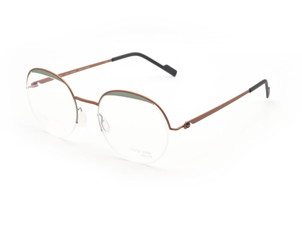 TITANIKA Y concept チタニカ 軽量日本製眼鏡フレーム TN239 SORA col.CAFE GREEN
