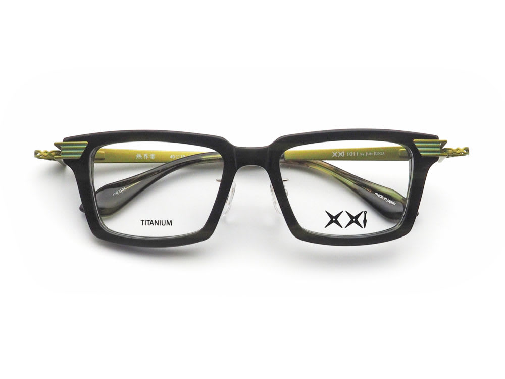 1011 by JUN KOGA ジュンコウガ 熱界雷 日本製眼鏡フレーム